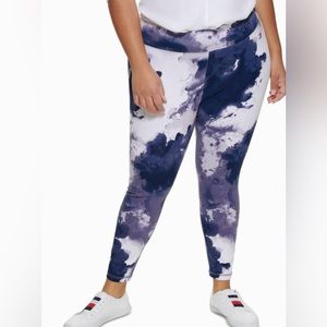 Tommy Hilfiger Plus size Tie Dye Jersey Leggings